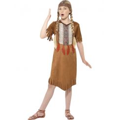 Costume NATIVA AMERICANA bambina