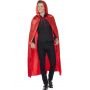 Mantello rosso lungo  HOODED