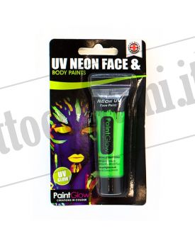 UV FACE e BODY PAINT verde Blister Pack