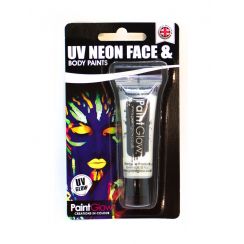 UV FACE e BODY PAINT bianco Blister Pack 