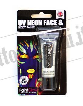 UV FACE e BODY PAINT bianco Blister Pack 