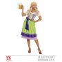 Costume DIRNDL viola-verde