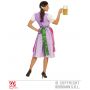 Costume DIRNDL rosa-verde