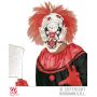 Maschera KILLER CLOWN con capelli