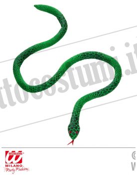 Serpente verde modellabile 100 cm