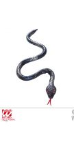 Serpente argento-nero modellabile 80 cm
