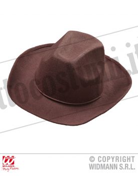 Cappello COWBOY spazzolato marrone