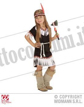 Costume RAGAZZA INDIANA 