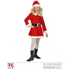 Costume Babbo Natale bambina SANTA GIRL 