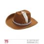 Cappello COWBOY CON PIUME marrone