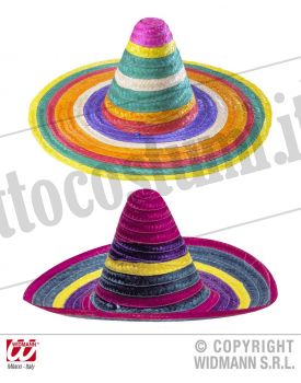 Sombrero multicolore 50 cm