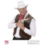 Pistola COWBOY argento metalizzata 