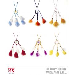 Collana DREAMCATCHER con piume