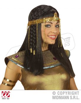 Carnevale Travestimento Regina Imperatrice Cleopatra corona e bracciale