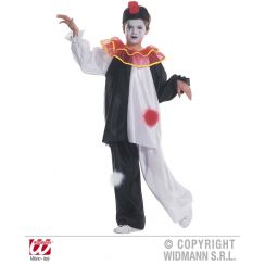 Costume PIERROT rouge bambino