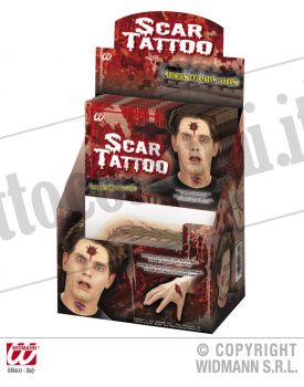 Tatuaggi HORROR assortiti