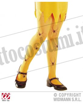 Collant HALLOWEEN FLUORESCENTI bambine 