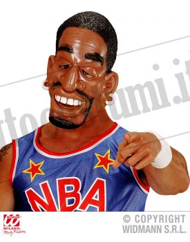 Maschera AFROMAN CARICATURALE