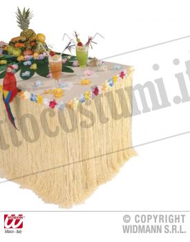 Decorazione TAVOLO TROPICALE CON FIORI