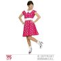 Costume DONNA anni 50 con sottogonna rosa