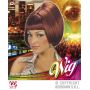 Parrucca PARTY GIRL anni 70 burgundy