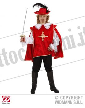 Costume MOSCHETTIERE rosso