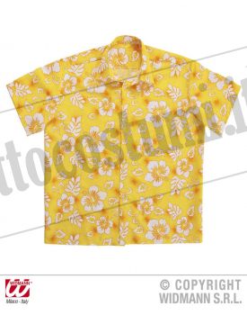 Camicia HAWAIANA gialla