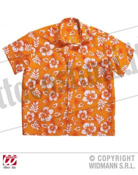 Camicia HAWAIANA arancione