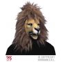 Maschera LEONE CON CAPELLI in peluche