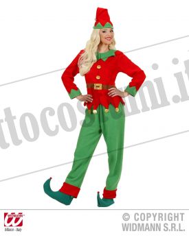 Costume AIUTANTE DI BABBO NATALE donna