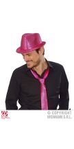 Cappello FEDORA IN PAILLETTES PINK