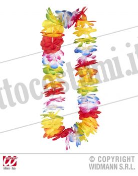 Collana HAWAIANA MULTICOLORE lusso