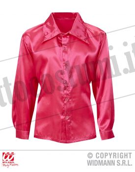 Camicia DISCO ANNI 70 rosa